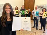 Top-Ergebnis auf Landesebene: Anna Vedder als Prüfungsbeste geehrt