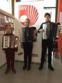 Drei erste Preise für Akkordeonisten der Kreismusikschule beim Landeswettbewerb des Akkordeon Musik Festival